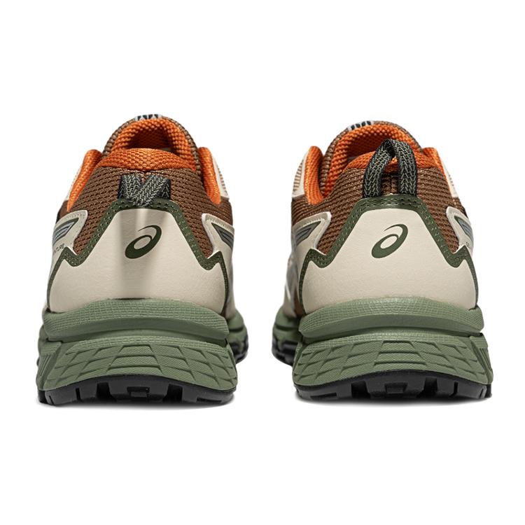 Asics Gel Venture 8 Slip Resistant Shock Absorbers Low Top Running Shoes Men's Brown Gray Sneakers 1011B831-200
