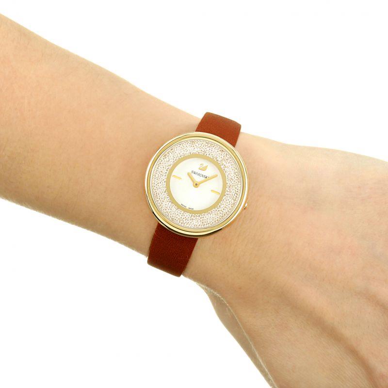 Swarovski 5275040 Crystalline Pure Brown Ladies Watch