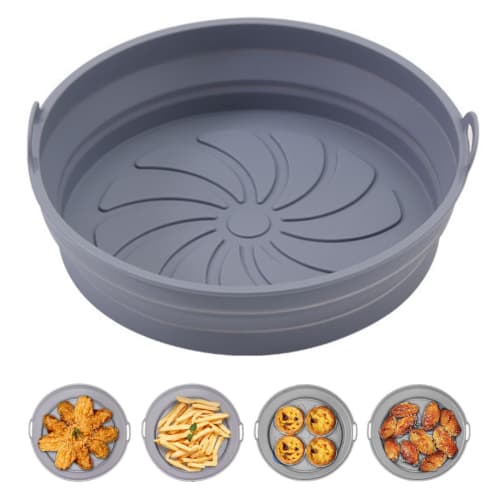 

Tempura Paper, Non-Fryer, Air Fryer, Foldable, Silicone, Air Fryer Paper, Silicone Liners, Air Fryer Round Shape, Heat-Resistant Cooking Sheet, Cookin