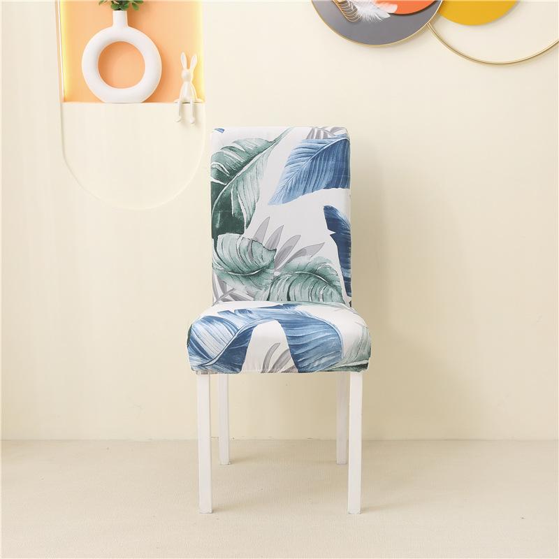 

Geometric Pattern Chair Cover High Aesthetic Soft Full Coverage Elastic Chair Cover Machine Washable Anti-Pilling Seat Protector 1 piece