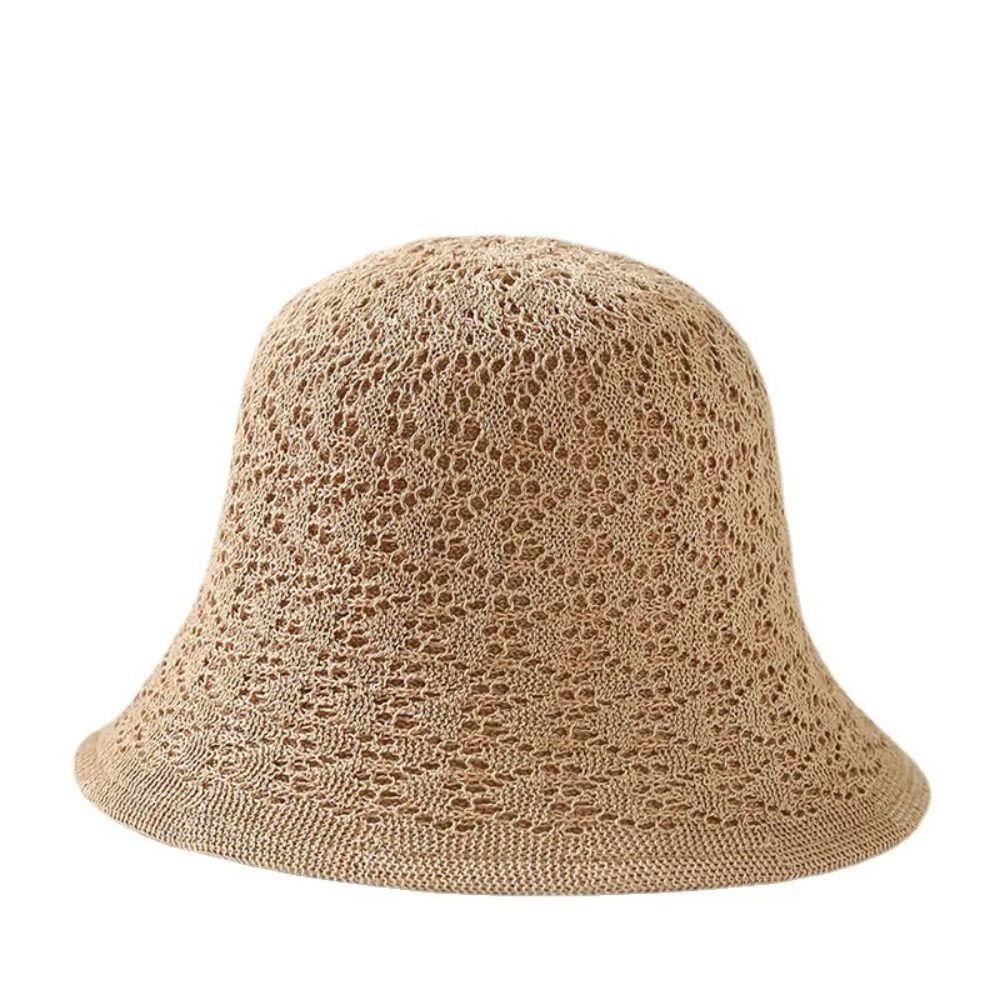 Cappello a secchiello a doppio strato Pieghevole Cappellino da spiaggia Casual Cappello da pescatore Spiaggia