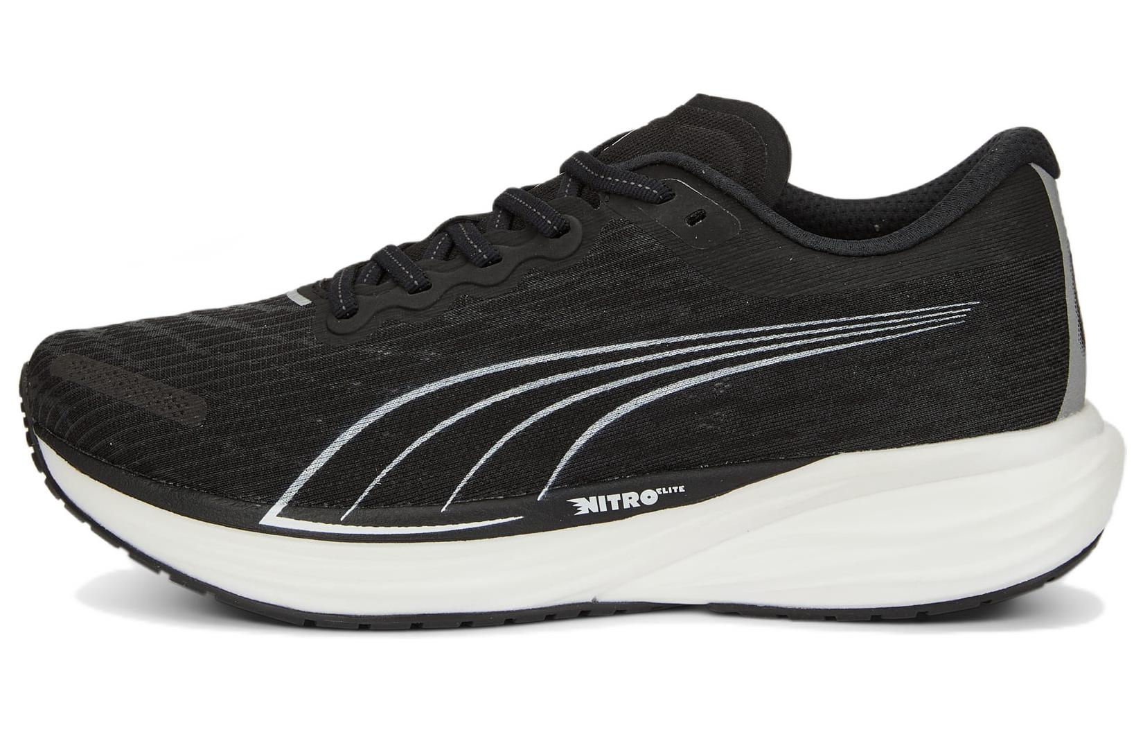 PUMA Deviate Nitro 2 Black White 376807-01 40