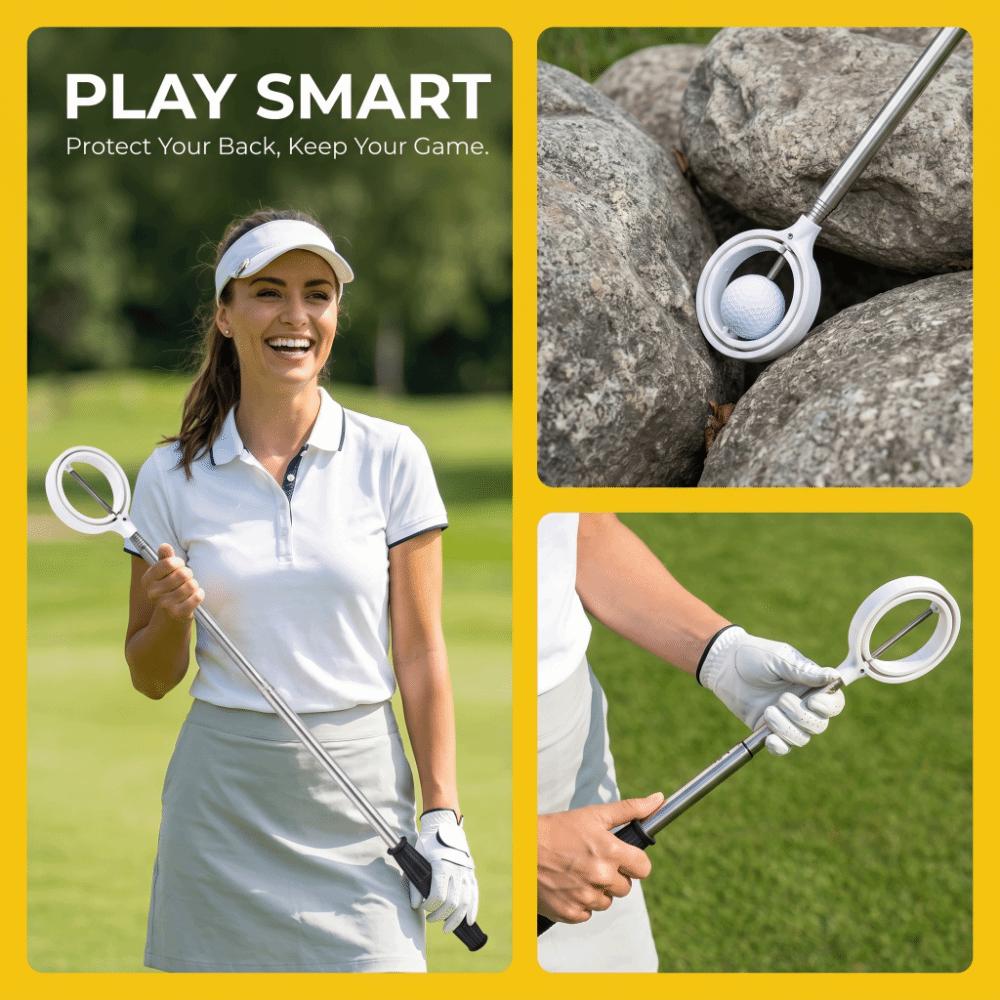 Raccogli Palline Telescopico Raccogli Palline da Golf Durevole Accessori da Golf Afferra Palline da Golf Campo Pratica
