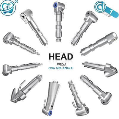 Handpiece Contra Angle Surgical Handpiece Head with Middle Gear for Low Speed Spare Parts Replacement AI-X/Z-SG Series