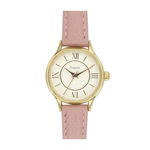 

Fragola Women s Basic Ring Watch with Sweatproof Strap, H03622A-1 PK, Pink