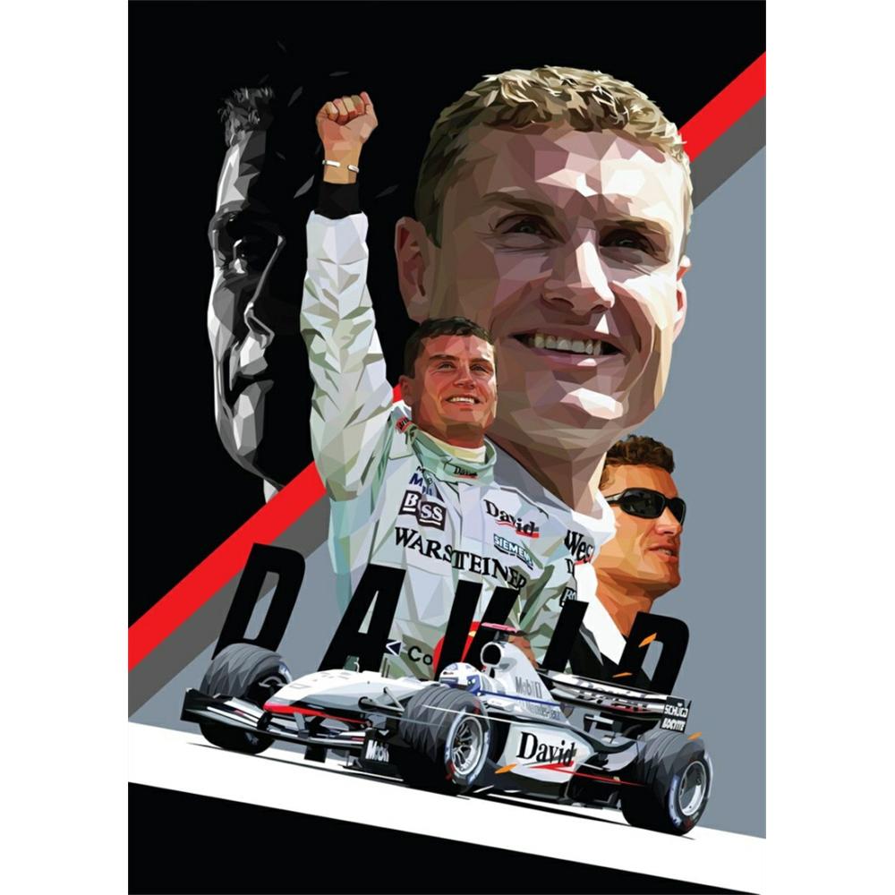 

Спортивний F1 Легенда Перегони Шумахер Формула-1 Гонщик Шолом Вишивка хрестиком Алмазна мозаїка Штучна мозаїка Вишивка Друкований Новий Round 20x30cm