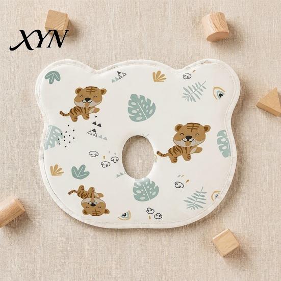 Baby Donut Pillow for Car Seats And Strollers Pillow, Memory Foam Sleeping Cute Cartoon Print, Bear Design, Comfortable Head Rest Infants Soft