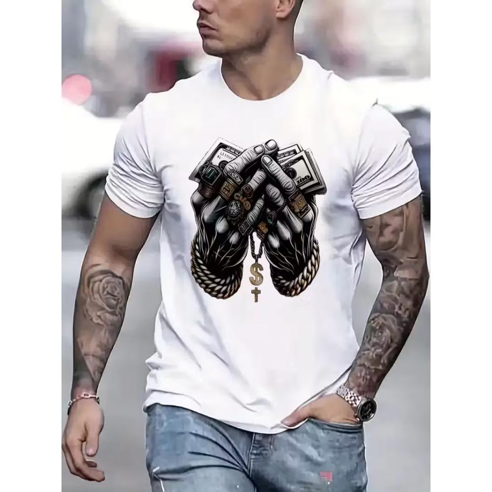 

T-shirts with more exquisite patterns suitable for Christmas and Valentine s Day Birthday gifts 3XL