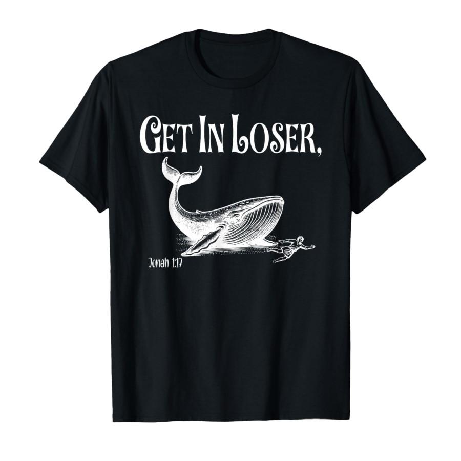 Get in Loser We re Doing God s Will Funny Christian Bible T-shirt For Men Women 100% Cotton T Shirts Short Sleeve Tops 0206-1... S разноцветный