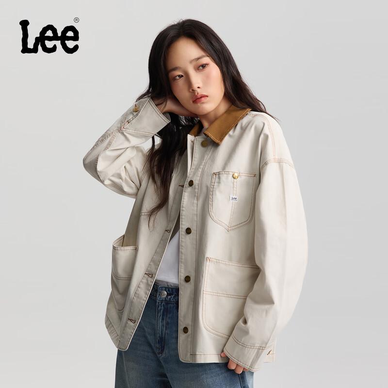 

Lee Women s 91J Loose Fit Contrast Collar Work Jacket S