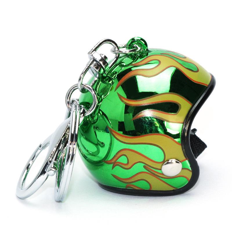 Colorful Exquisite Helmet Keychain & Bag Pendant with Wind-Breaking Duck Head