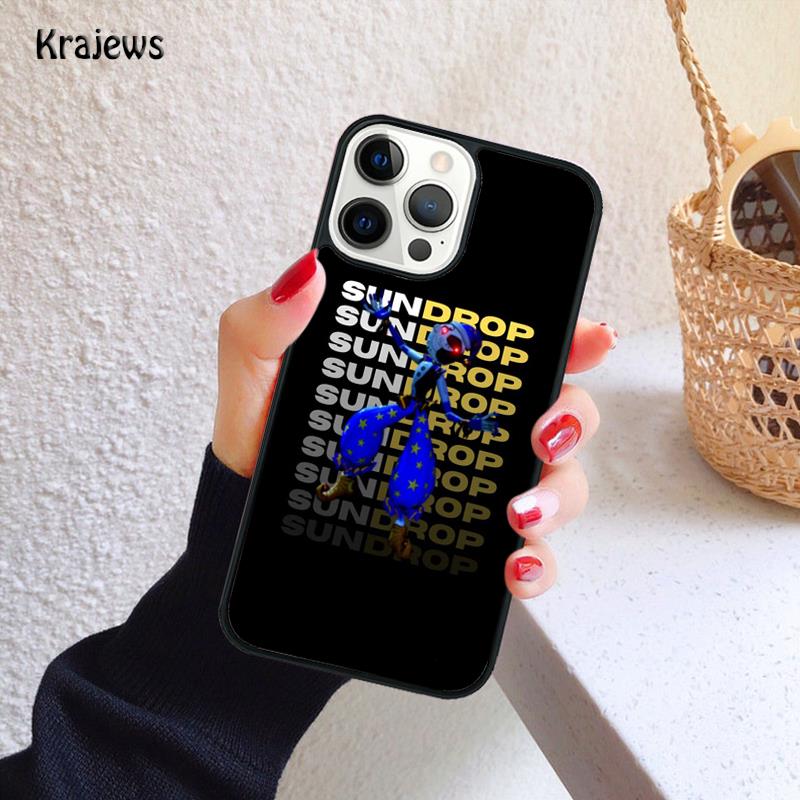 FNAF Sundrop Coque Weiche Telefon Fall Für iPhone 14 XR X XS Max 5S 6S 7 8 Plus SE 2020 11 12 13 Pro Max Mini Telefon Abdeckung