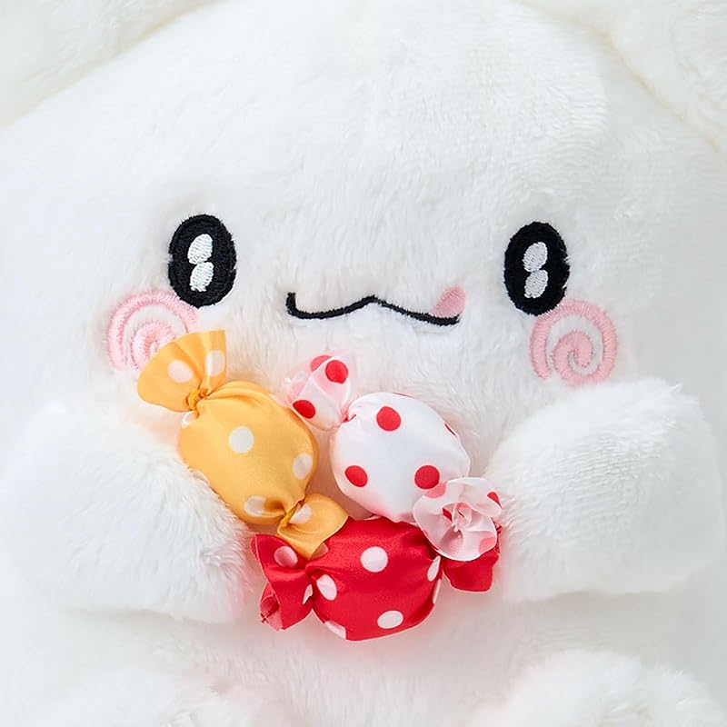 SANRIO Plush Toy (Loves Sweets) Hanamaru Ghost, Polyester, Ages 3 and Up, 463400