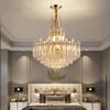 Luxury LED Ceiling Chandeliers Hanging Lamps Light Fixture Lustre Decorative Home Appliance for Dining Room