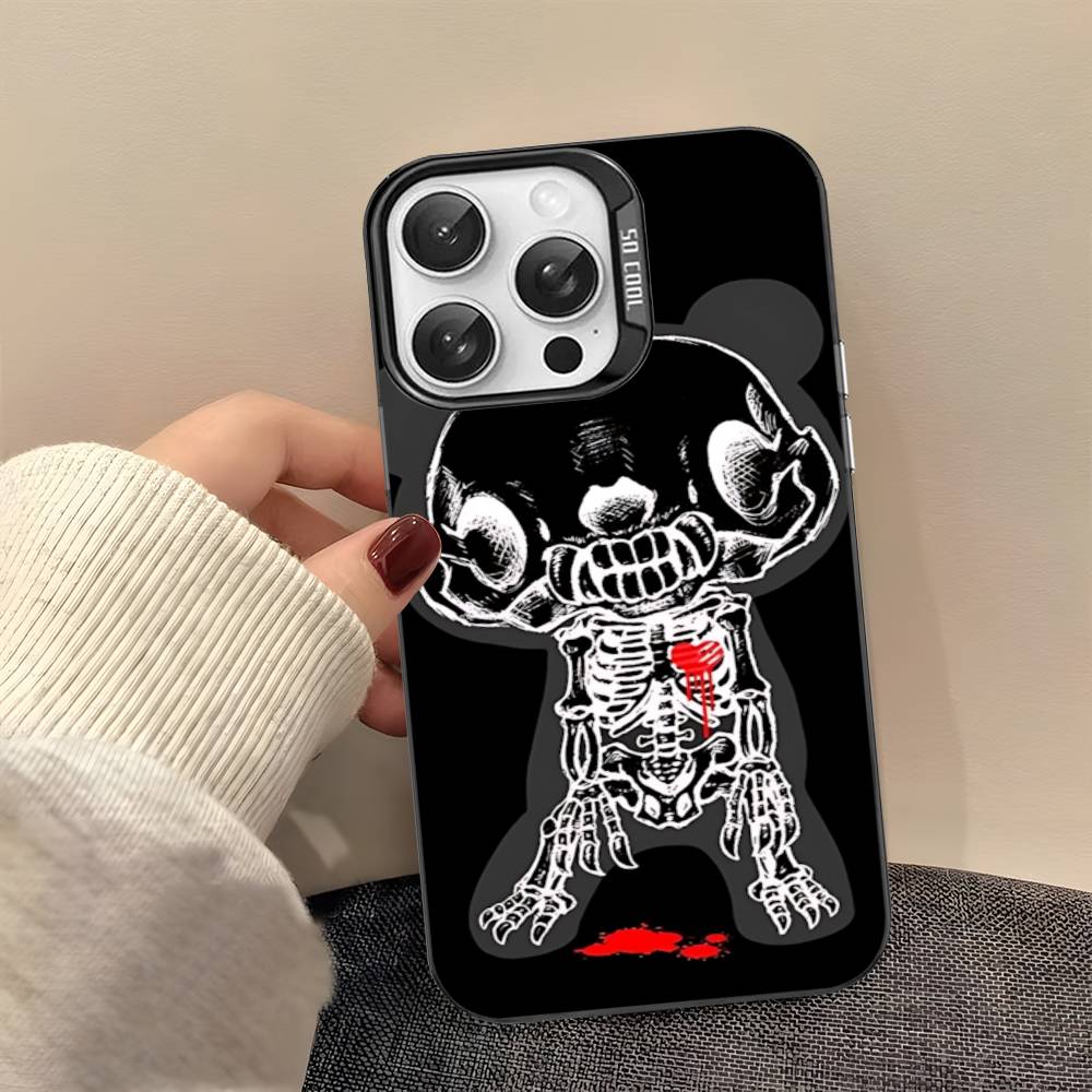 

Popular Kawaii G-gloomyS Bears Colorful Phone Case For IPhone 17 16 15 14 13 12 11 Pro Max Plus Matte Cover iPhone 17 Pro