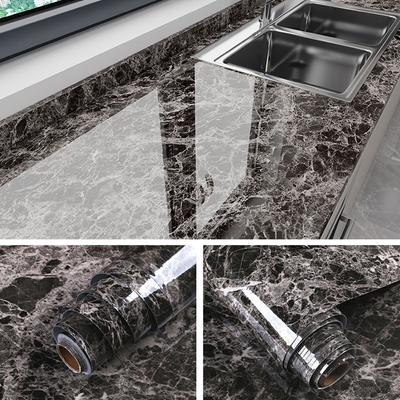 40cm Kitchen Cabinets Wallpaper Self Adhesive Wall Stickers High Temperature Resistance Waterproof and Oil Proof Cooking Bench