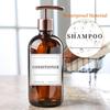 TESWEY 12PCS Bathroom Organization Labels, Waterproof Soap Dispenser Label Stickers for Glass/Plastic Bottles, Removable Cleaning Labels for Body