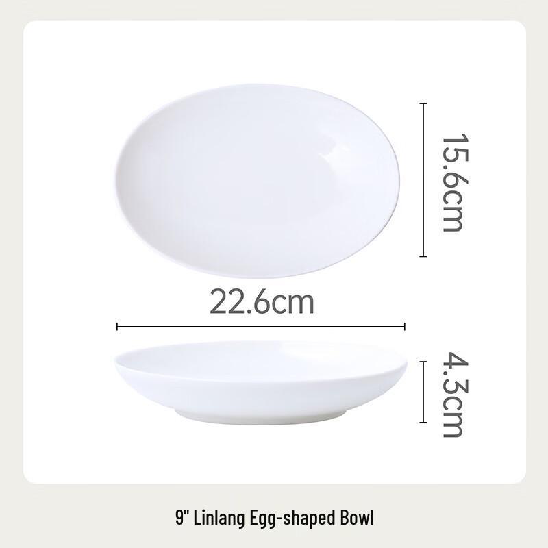 ZISIZ Light Luxury Ceramic Serving Dish Set