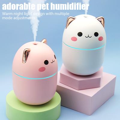 1PC Mini Cute Air Humidifier Essential Oil Humidificadores Home Bedroom Aroma Diffuser Purifier Perfume Cool Mist Maker