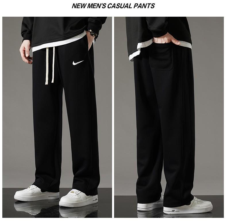 Pantaloni de trening la modă căptușiți cu fleece pentru bărbați și femei 2025: Pantaloni casual sport de exterior pentru toamnă/iarnă