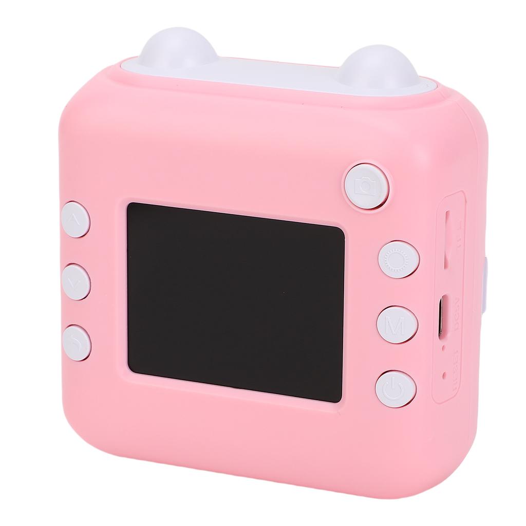 Kinder Sofortbildkamera 24MP 1080P 2,4-Zoll-Bildschirm Lustige Spiele Musikwiedergabe Dual-Objektiv Kinderkamera