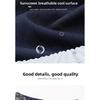 Ice silk denim skirt-pants for women, summer thin high-waisted drapey wide-leg cropped pants