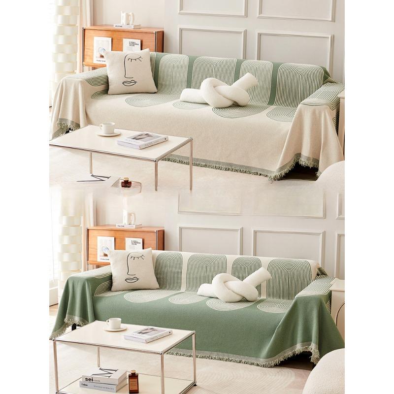 Sofa Cover Cloth Sofa Cushion Towel Cat Scratch-proof Universal Anti-sliding Blanket for Four Seasons