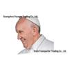 3D Funny Celebrity Rear Window Car Sticker: Queen Elizabeth & Pope Francis Illusion