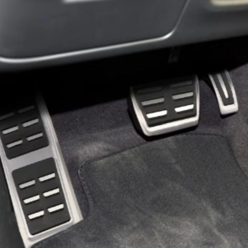 Pédales de voiture LHD pour A4 B8 S4 RS4 Q3 A5 S5 RS5 8T Q5 8R SQ5 A6 C7 A7 S7 S6 4G A8 S8 A8L 4H Cache de pédale d'accélérateur et de frein et de repose-pied