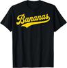 Banana Retro Umorismo Banane Classica Maglietta Uomo Donna Bambini