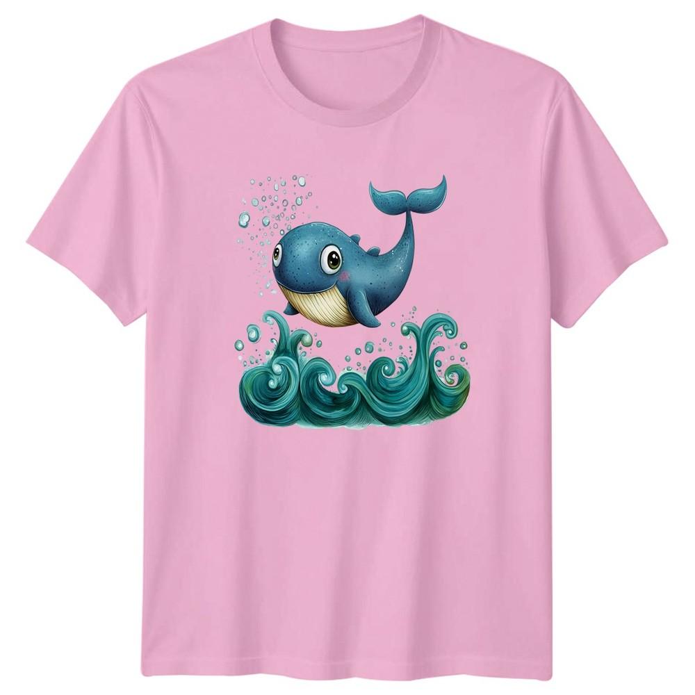 Cute Whale TShirt Ocean Life Wildlife Gift For Him And Her