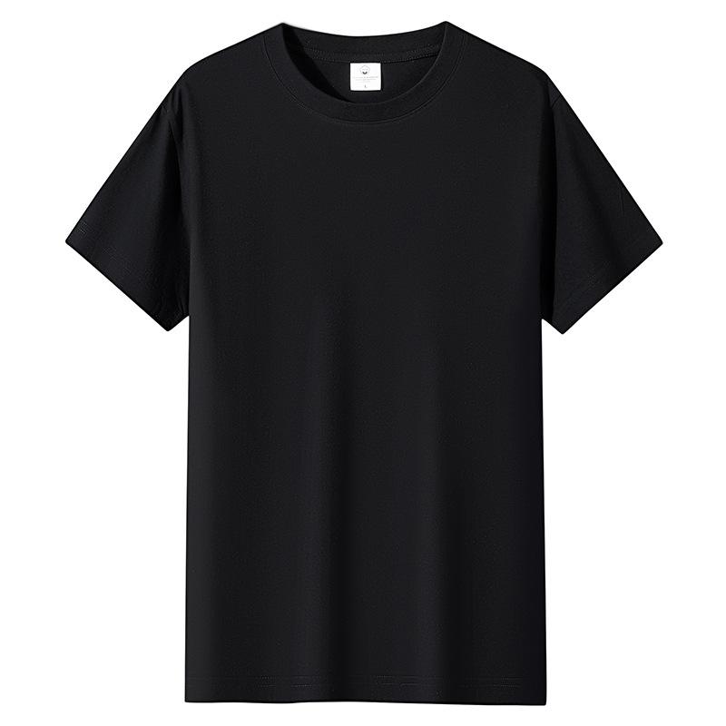 QICED Men's Fashion Casual Summer Spring O-Neck Short Sleeve Blouses & Shirts Casual Chic