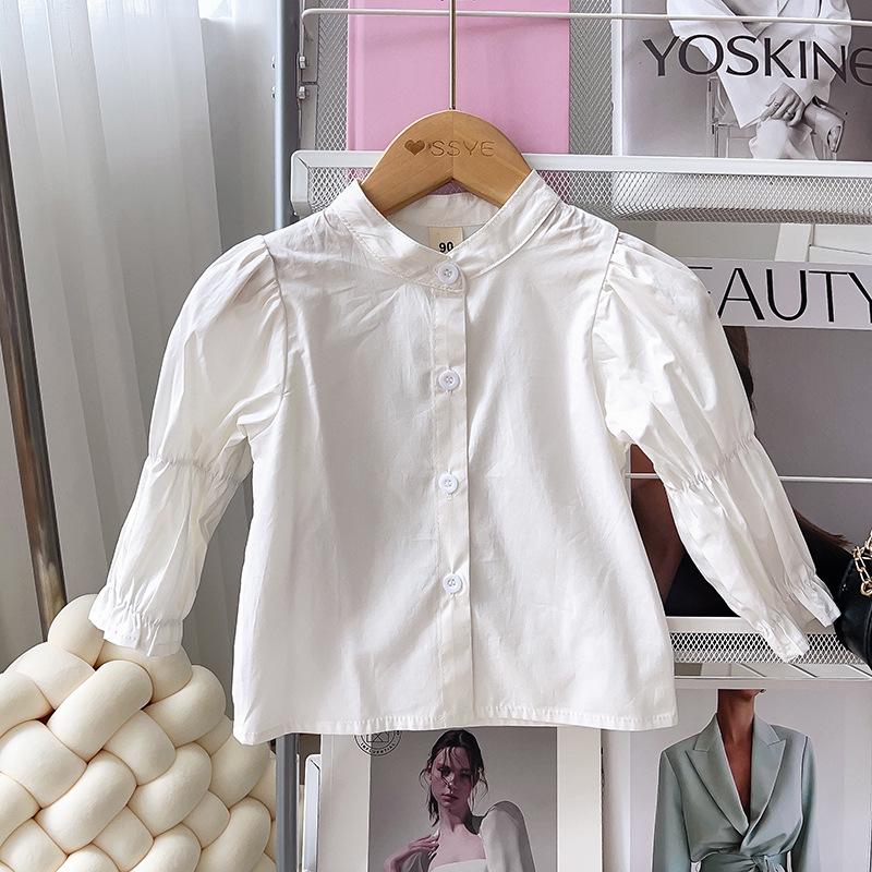 2023 Autumn Girls' Korean Style Vest and Shirt Two-Piece Dress Set TQ031