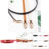 Elegant Fashionable Ladies Faux Leather Waist Belt With Versatile Colors And Slim Style