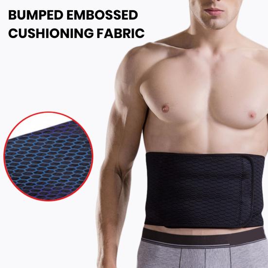 Waist Trimmer Wide Coverage Effective Fat Burning Posture Correction Plus Size Mens Waist Trainer Sweat Belt