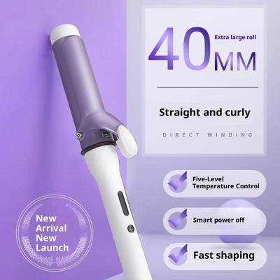 Professionelles 32/40mm Keramik Drehbar Lockenstab Lockenwickler Mit Großer Welle Elektrischer Lockenwickler Haar Haarstyling-Werkzeug