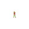 (Child-130cm) Grinch Costume Halloween Christmas Santa Cosplay Scary Green Hair Monster
