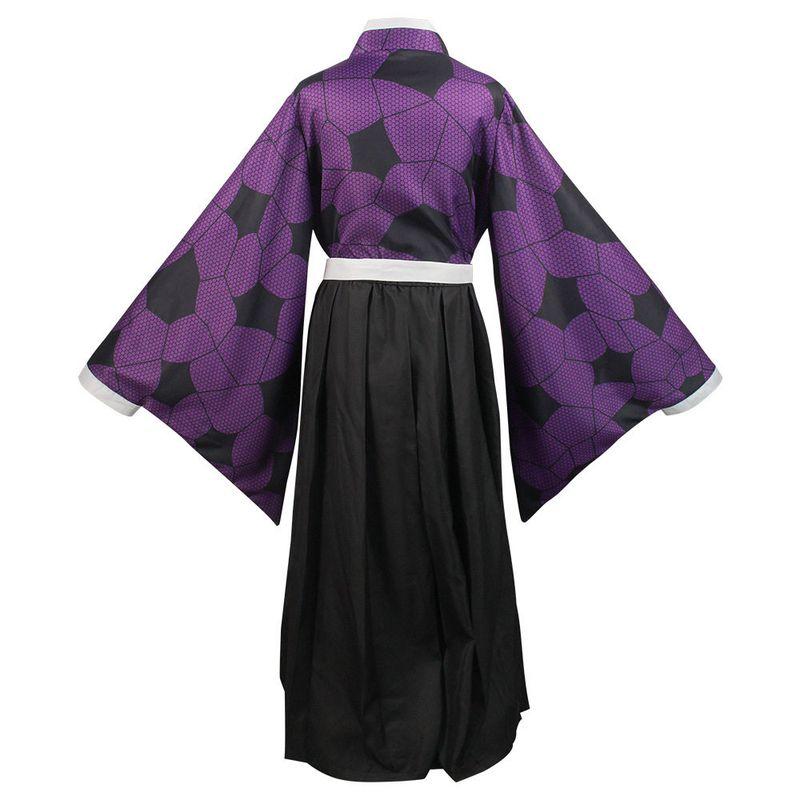 Demon Slayer: Kimetsu No Yaiba Upper String Kokushibo Cosplay Costume Stage Performance Outfit Kimono Kokushibo Cosplay Clothing