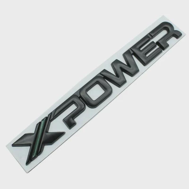 

3D Металлическая Наклейка с Логотипом X POWER XPOWER на Крыло и Декаль Для MG5 MG6 PHEV Эмблема Значок Кузова Задней Двери Аксессуары для Стайлинга XPOWER -A