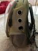 Transparente Raumkapseln Haustier Katze Rucksack Doppelschulter Atmungsaktiver Haustierrucksack Outdoor Tragbar Seitlich zu öffnende Katzentasche