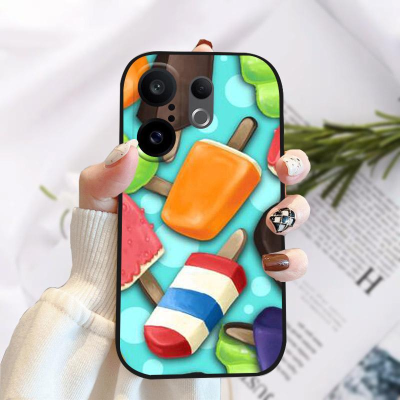 Case For Vivo X200 FE Phone Cover Stylish Painting Soft TPU Silicone Case For VIVO S30 Pro Mini Shockproof Bumper Funda X200FE