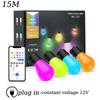 15M Smart LED String Lights App Control Fairy Light Outdoor Christmas Garland Festoon Lamp Garden Party Decor