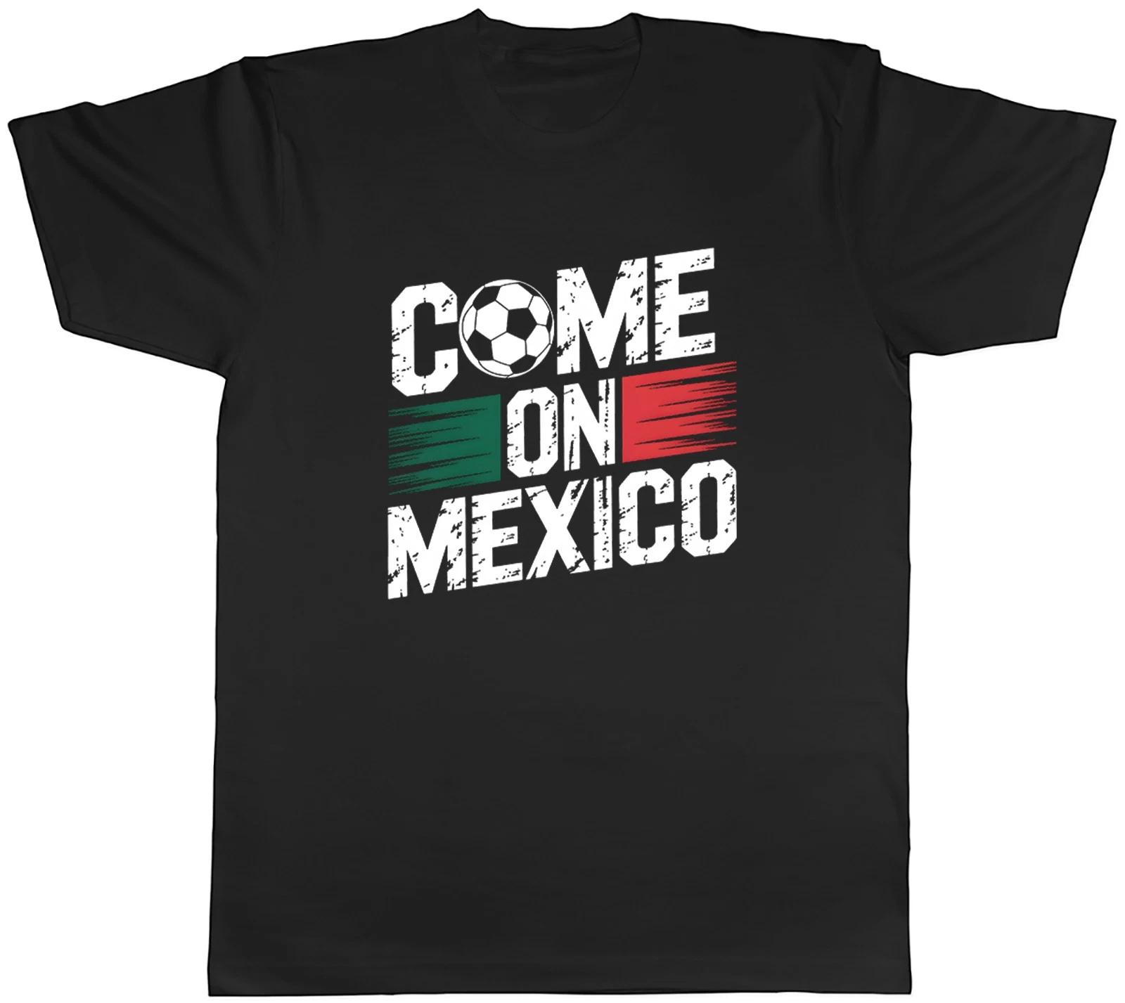 Come on Mexico Supporter Football Fan Mens T-Shirt Tee Gift Top M