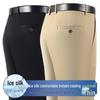 Pantalones Casuales Holgados Elásticos de Seda de Hielo para Hombre - Estilo Fino de Verano para Mediana Edad y Ancianos