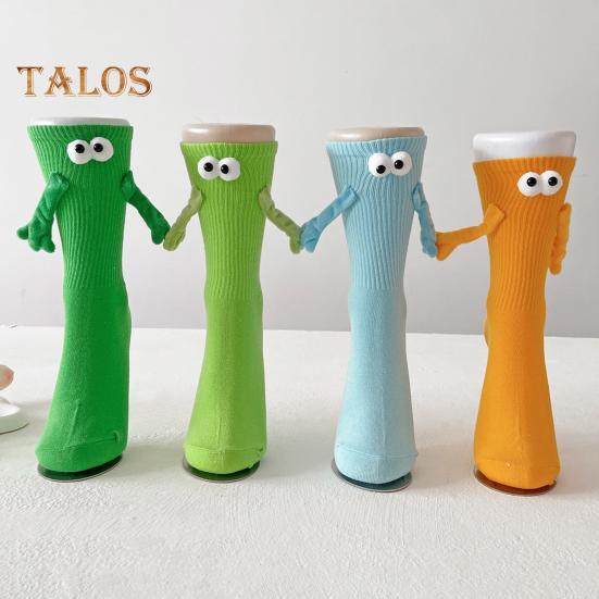 Magnetické ponožky držící se za ruce, Novinka, Ponožky pro páry, Vtipné sladěné ponožky, Dárky pro muže, ženy, nejlepší přátele