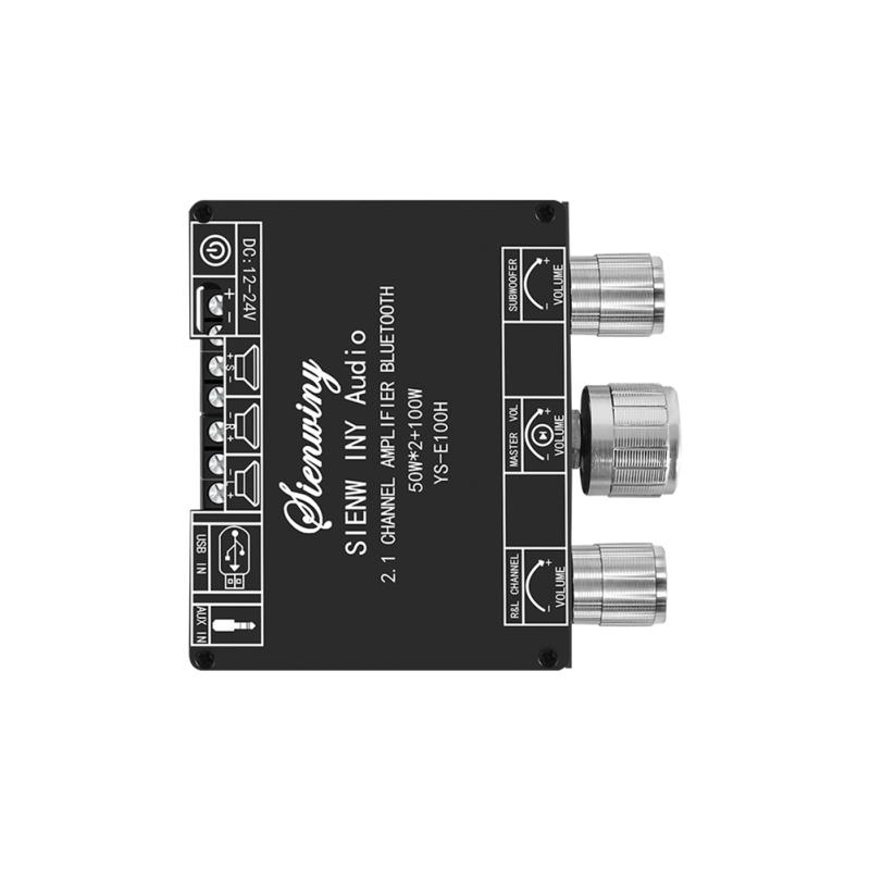 Ys-e100h 2.1 Channel Bluetooth-compatible 5.1 Audio Power Amplifier Board High Low Tone Subwoofer