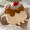 Cherry Cake Acetic Acid Hair Claw Sushi Simulation Food Shark Clip Fashion Fruits Hair Clip  Women