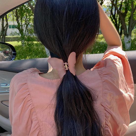 Fashion Hair Claw Elegant Cross Teeth Butterfly Shape Design Hair Clip Hair Accessories