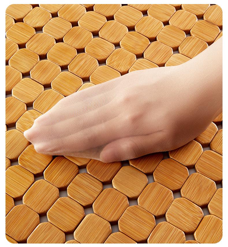 Breathable Bamboo Cooling Seat Cushion for Long Summer Use - Ideal for Office Chairs and Cars.