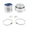 Magnetic Dryer Vent Coupling Airtight Seal Dryer Vent Connector Kit Easy To Clean Quick Connector 180 Degree Rotation